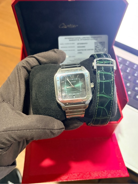 Cartier Other - Cartier Stainless Steel Large Santos & Cartier Large Tank Americaine
